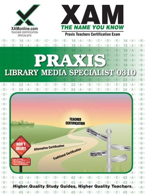 cover image of PRAXIS Library Media Specialist 0310